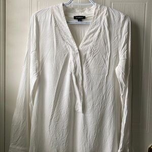 Le Château vintage white blouse